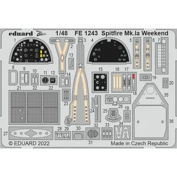 Eduard 1/48 Spitfire Mk.Ia Weekend (EDUARD)