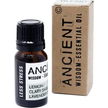 Koupelový olej AromaFactory - Bez Stresu 10ml, Směs esenciálních olejů ze Šalvěje, Citrónu a Levandule