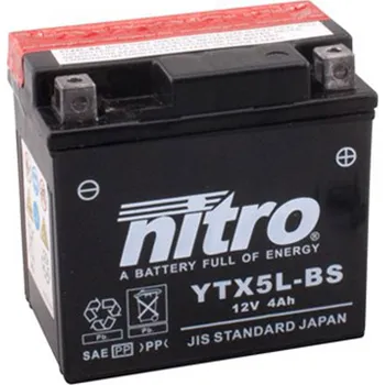 Motobaterie Nitro NTX5L-BS-N