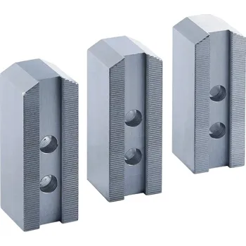 Příslušenstí k soustruhu Měkké čelisti VHC-08-6 výška 60 mm (3ks)