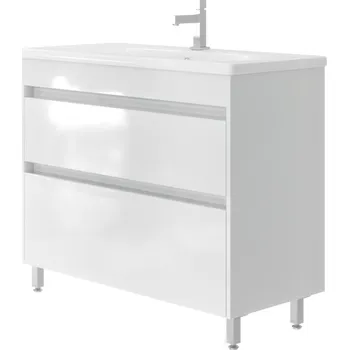 Koupelnový nábytek Lavedo Luton I. 100 White koupelnová skříňka s umyvadlem