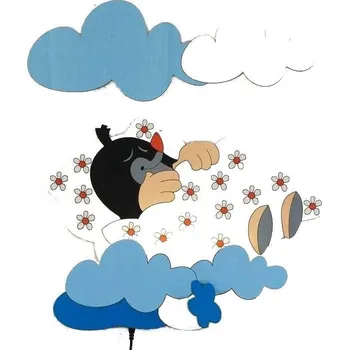 Dětské svítidlo Prezent LED  DD75110 krteček v peřince