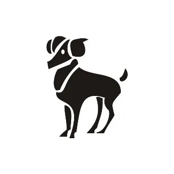 Samolepící dekorace Samolepka na zeď Znamení zvěrokruhu Beran (dekorace na zeď)