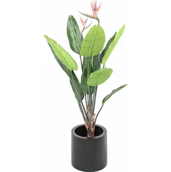 umělá květina Luxusní umělá květina Strelitzia 10F 2FL, 120cm