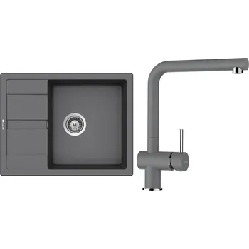 Granitový dřez Set Schock S20-3 (dřez Manhattan D-100 Croma + baterie Epos Croma)