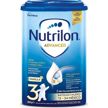 Kojenecká výživa Nutrilon 3 vanilka