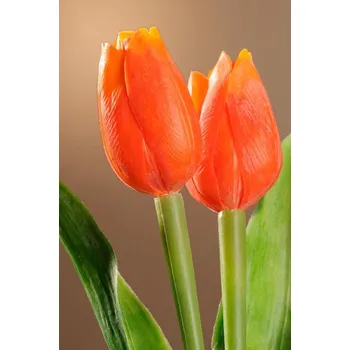 umělá květina Paramit Umělý tulipán oranžový 40 cm