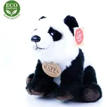 Plyšová panda sedící nebo stojící 22 cm, ECO-FRIENDLY