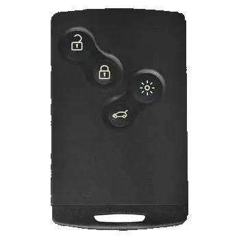 Autoklíč Obal Renault karta 4tl. Fluence Megane 3 Clio 4