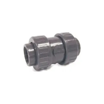 Ventil kuželový zpětný lep/lep 63 mm - pružina -PT