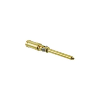 Elektrický konektor HARTING Kontakt vidlice slitina mědi niklovaný,zlacený 1,5mm2 Han® D