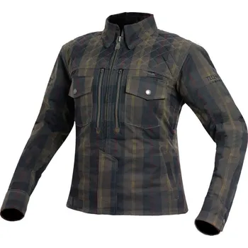 Moto bunda Dámská kevlarová košile Trilobite Roder Tech-Air green vel. S