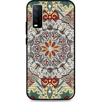 Pouzdro na mobilní telefon Kryt Vivo Y20s 3D silikon Barevná mandala (obal neboli pouzdro na Vivo Y20s)
