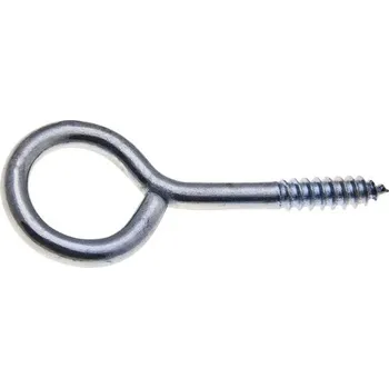 Šroub Očko se závitem zavřené 20 zinek bílý, 300ks