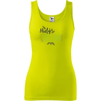 Dámské tričko Hrdý vegan - Dámské tílko - XS ( Limetková )