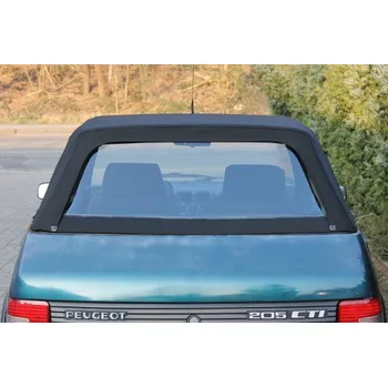 Autosklo Peugeot 205 Cabrio zadní plastové okno