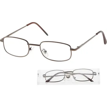 Počítačové brýle KEEN Čtecí brýle + 2.00 šedohnědé, Počet dioptrií: +2,00