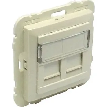 vypínač LOGUS90 LOGUS Kryt datové zásuvky dvojité 90442 SPE 5603011580827
