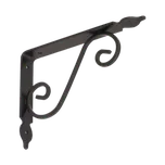 Konzole dekorativní kovaná černá 190 x 140 mm, WOZ 190HB