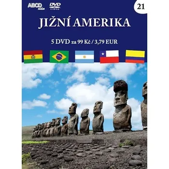 DVD film Jižní Amerika - 5 DVD
