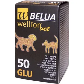 Diagnostický test Testovací proužky WellionVet BELUA - glukóza 50ks
