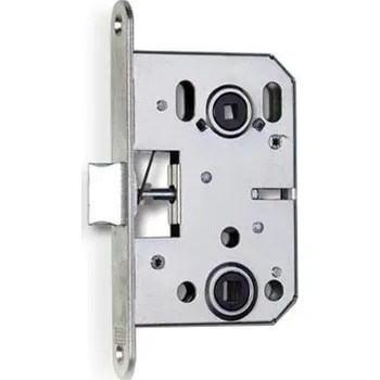 Zámek zadlabací mezipokojový na WC K 053 72/75mm Hobes - K 053.5 5x5mm