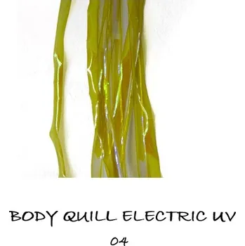 Tommi-Fly Body Quill ELECTRIC UV Yellow