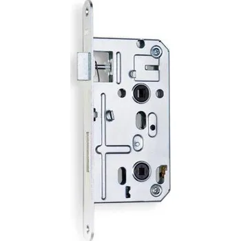 Zámek zadlabací na WC K 135 72/80mm Hobes - K 135.5 C PP zúžený 5x5mm