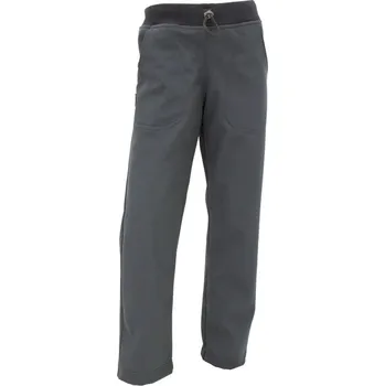 Dětské softshellové kalhoty Fantom do nápletu s fleecem šedé slim Velikost: 92