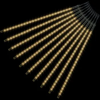 Vánoční světelný řetěz Vánoční LED osvětlení - padající sníh, 480 LED, teple bílé