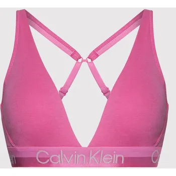Podprsenka Dámská sportovní podprsenka QF6683E - TO3 - Hollywood růžová - Calvin Klein růžová S