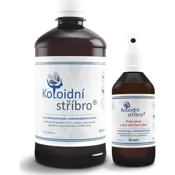 Kosmetická sada Koloidní stříbro Sada proti akné