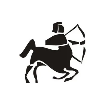 Samolepící dekorace Samolepka na zeď Znamení zvěrokruhu Střelec (dekorace na zeď)