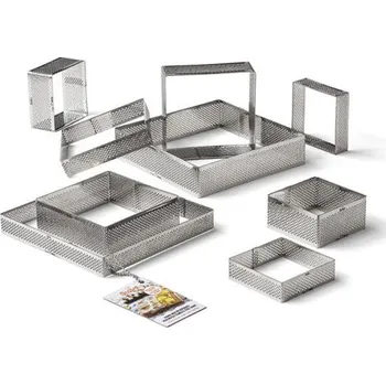 Decora PERFOROVANÝ RÁFEK - ČTVEREC 10x10x2cm