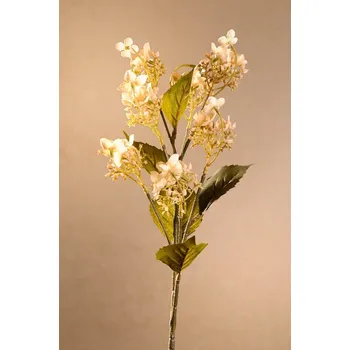 umělá květina Paramit DRY WILD HYDRANGEA Aranžovací květina krémová 62 cm
