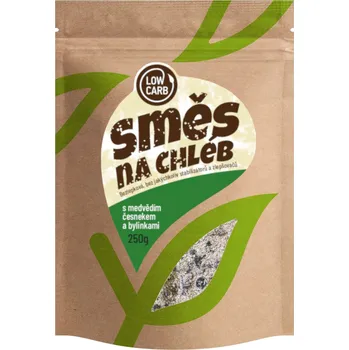 Chlebová směs MKM Pack Low Carb směs na chléb s medvědím česnekem 250 g
