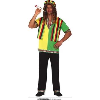 Guirca Jamajka kostým Velikost: 52 – 54 (L)