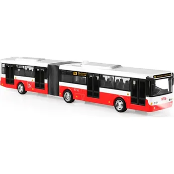 Rappa Kloubový autobus hlásící zastávky…