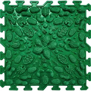 ortopedická podložka OrtoNature Masážní ortopedická podložka Ořechy měkká Zelená