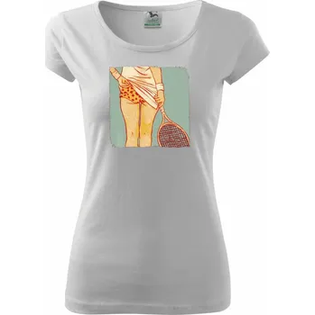 Dámské tričko Tenis is sexy 2 - Dámské triko Pure - XS ( Bílá )