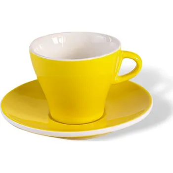 ClubHouse šálek s podšálkem Gardenia, 65 ml, žlutá