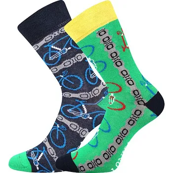 Motýlek Voxx Ponožky doblik - barevná barva: zelená, Rozměr: 25