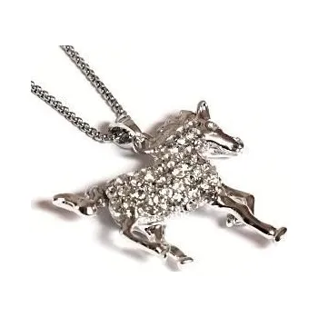 Náhrdelník Náhrdelník KONÍK Swarovski Crystal