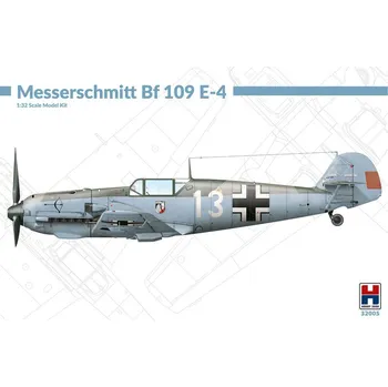 Plastikový model Hobby 2000 1/32 Messerschmitt Bf 109 E-4