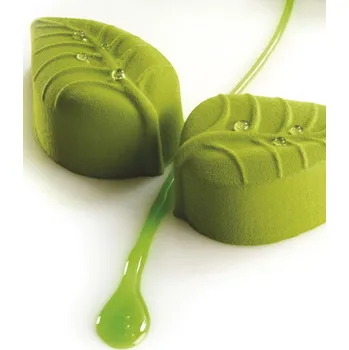 Forma na pečení Forma silikonová (24ks Foglia - list) 8,6x5,6, v.3,8cm, 105ml