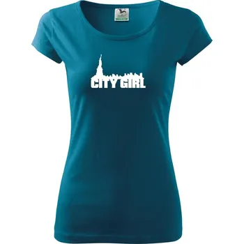 Dámské tričko Citygirl - Dámské triko Pure - XS ( Petrolejová )