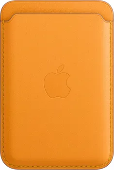 Pouzdro na mobilní telefon Apple MagSafe peněženka MHLP3ZM/A měsíčkově oranžová