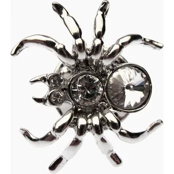 Brož Špendlík PAVOUČEK Swarovski Rhodium