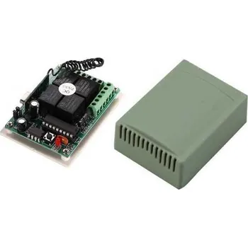 Dálkový ovladač vrat DÁLKOVÉ OVLÁDÁNÍ - PŘIJÍMAČ YET404 433MHz 12V 433MHz 4 KANÁLOVÝ S UČÍCÍM SE KÓDEM