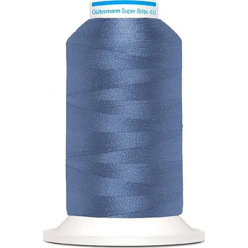 Gutermann Vyšívací nit Gütermann Super Brite Polyester 40 1000 m - 9075